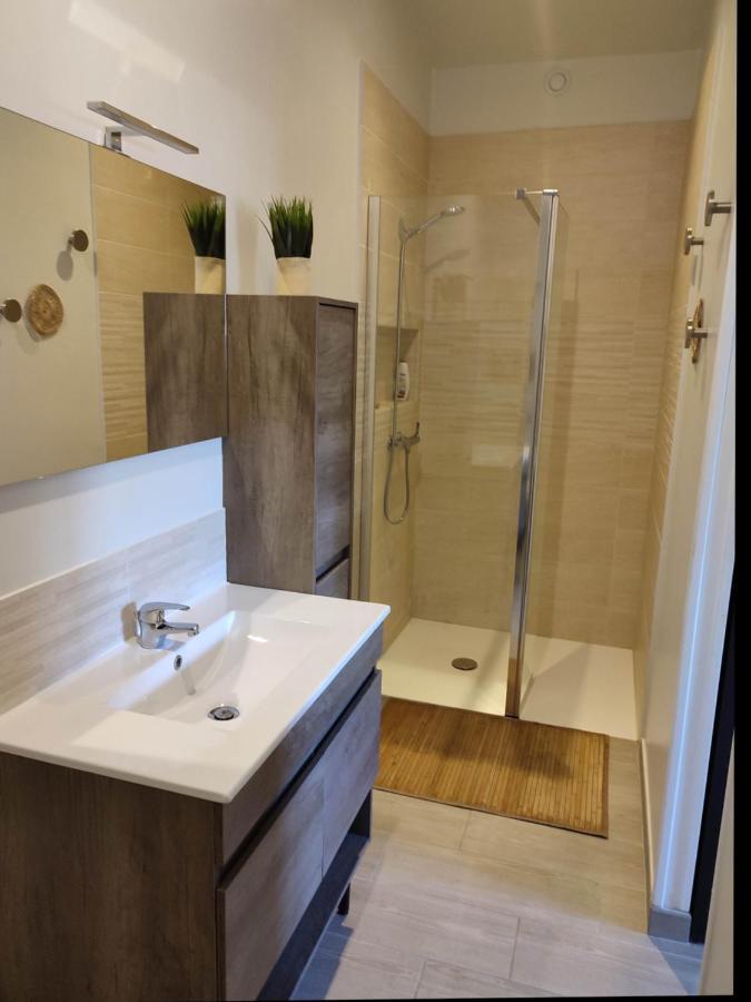 Apartament F1 Avec Un Espace Jardin Gattières Zewnętrze zdjęcie